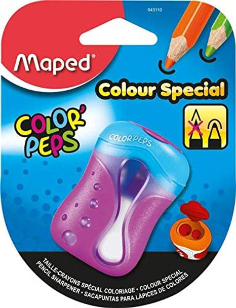 PENCIL SHARPENER COLOR PEPS 2 HOLE