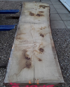 HARDWOOD TIMBER SAWN ENGLISH OAK WANEY EDGE / LIVE EDGE SLAB / BOARD / TABLE TOP HARDWOOD TIMBER SAWN ENGLISH OAK WANEY EDGE / LIVE EDGE SLAB / BOARD / TABLE TOP