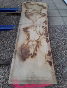 HARDWOOD SAWN ENGLISH OAK WANEY EDGE / LIVE EDGE SLAB / BOARD / TABLE TOP HARDWOOD SAWN ENGLISH OAK WANEY EDGE / LIVE EDGE SLAB / BOARD / TABLE TOP
