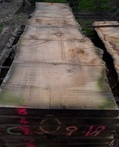 HARDWOOD AIR DRIED WANEY EDGE / LIVE EDGE ENGLISH CHESTNUT SLAB / TABLE TOP HARDWOOD AIR DRIED WANEY EDGE / LIVE EDGE ENGLISH CHESTNUT SLAB / TABLE TOP