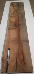 HARDWOOD TIMBER SAWN WANEY EDGE / LIVE EDGE ENGLISH OAK PLANK / BOARD OFFCUT HARDWOOD TIMBER SAWN WANEY EDGE / LIVE EDGE ENGLISH OAK PLANK / BOARD OFFCUT