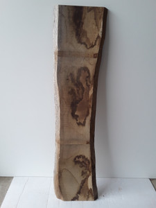 HARDWOOD TIMBER SEASONED WANEY EDGE / LIVE EDGE ENGLISH OAK BOARD / PLANK OFFCUT HARDWOOD TIMBER SEASONED WANEY EDGE / LIVE EDGE ENGLISH OAK BOARD / PLANK OFFCUT