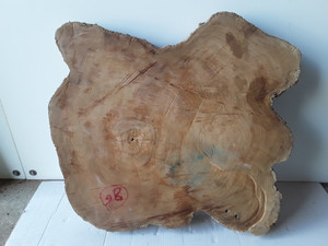 HARDWOOD KILN DRIED TIMBER WANEY EDGE / LIVE EDGE BURMESE TEAK LOG SLICE / COOKIE HARDWOOD KILN DRIED TIMBER WANEY EDGE / LIVE EDGE BURMESE TEAK LOG SLICE / COOKIE
