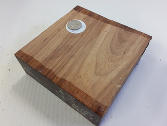 HARDWOOD KILN DRIED EXOTIC TIMBER AFRICAN MASASA WOODTURNING BLANK / SQUARE * RARE *