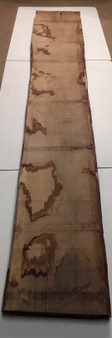 HARDWOOD SAWN AIR DRIED TIMBER WANEY EDGE / LIVE EDGE ENGLISH OAK BOARD / PLANK OFFCUT