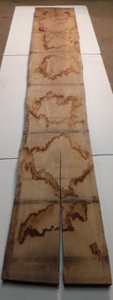 HARDWOOD DRIED WANEY EDGE / LIVE EDGE ENGLISH OAK BOARD / PLANK OFFCUT
