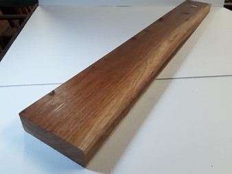 HARDWOOD KILN DRIED PLANED AFRICAN EXOTIC TIMBER KIAAT / MUKWA BOARD / SLAB OFFCUT
