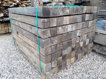 HARDWOOD SEASONED RUSTIC SAWN ENGLISH OAK POSTS