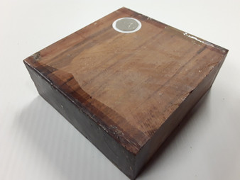 HARDWOOD SAWN AFRICAN TIMBER NEWTONIA WOODTURNING BLANK / SQUARE