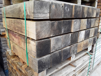 HARDWOOD AIR DRIED SAWN ENGLISH OAK BEAMS / BLOCK OFFCUTS