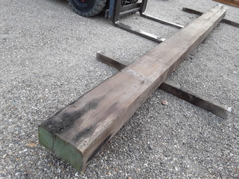HARDWOOD SAWN AIR DRIED GREENHEART TIMBER BEAM / SLEEPER