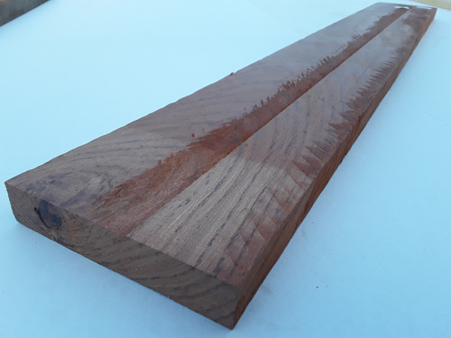 HARDWOOD KILN DRIED RHODESIAN TEAK TIMBER PLANK / BOARD OFFCUT * RARE *