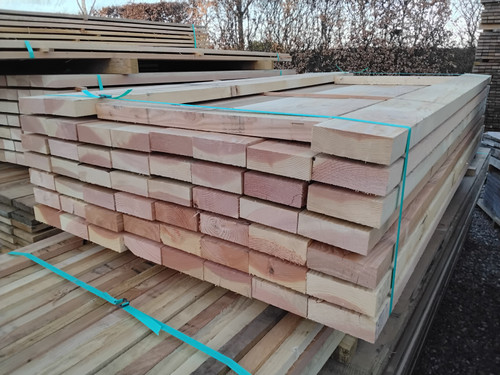 Softwood Fresh Sawn Mixed Larch / Douglas Fir Rails