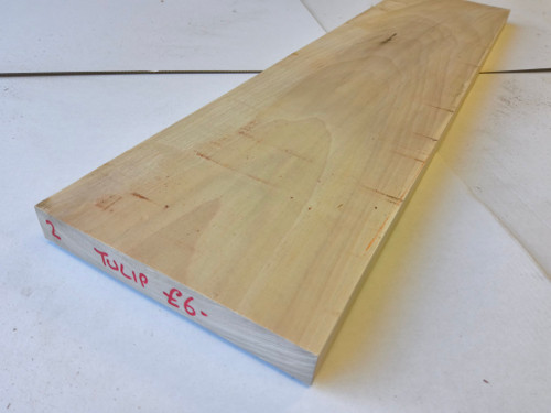 Hardwood Kiln Dried American Poplar / Tulipwood Board /Plank Offcut