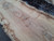 HARDWOOD TIMBER SAWN AIR DRIED WANEY EDGE / LIVE EDGE PIPPY ENGLISH OAK SLAB / TABLE TOP