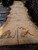 HARDWOOD WANEY EDGE / LIVE EDGE TIMBER BURR / PIPPY ENGLISH OAK SLAB / TABLE TOP HARDWOOD WANEY EDGE / LIVE EDGE TIMBER BURR / PIPPY ENGLISH OAK SLAB / TABLE TOP
