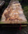 HARDWOOD AIR DRIED TIMBER WANEY EDGE / LIVE EDGE ENGLISH CHESTNUT SLAB / TABLE TOP HARDWOOD AIR DRIED TIMBER WANEY EDGE / LIVE EDGE ENGLISH CHESTNUT SLAB / TABLE TOP