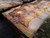HARDWOOD SAWN AIR DRIED TIMBER WANEY EDGE / LIVE EDGE ENGLISH CHESTNUT SLAB / TABLE TOP HARDWOOD SAWN AIR DRIED TIMBER WANEY EDGE / LIVE EDGE ENGLISH CHESTNUT SLAB / TABLE TOP
