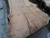 HARDWOOD DRIED TIMBER SAWN WANEY EDGE / LIVE EDGE ENGLISH PIPPY BROWN OAK SLAB / TABLE TOP