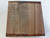 HARDWOOD KILN DRIED EXOTIC TIMBER AFRICAN MASASA WOODTURNING BLANK / SQUARE * RARE *