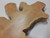 Hardwood Kiln Dried Timber African Green Thorn Log Slice / Cookie