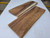 2x Hardwood Kiln Dried Sawn Cape Blackwood Boards / Planks