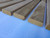 12x Hardwood Timber Dry Planed English Oak Garden Bench Slats/ Battens (Prime Grade)
