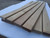 10x Hardwood Kiln Dried Timber Planed African Iroko Bench Slats ( SECONDS )