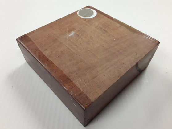HARDWOOD EXOTIC WOOD MULAMANAMA TIMBER WOODTURNING SQUARE / BLANK