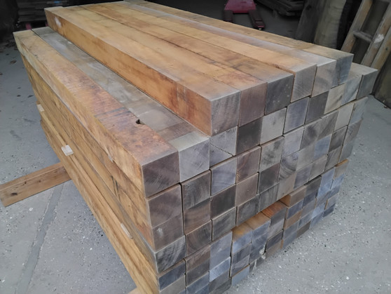 Hardwood Air Dried Sawn African Opepe Posts
