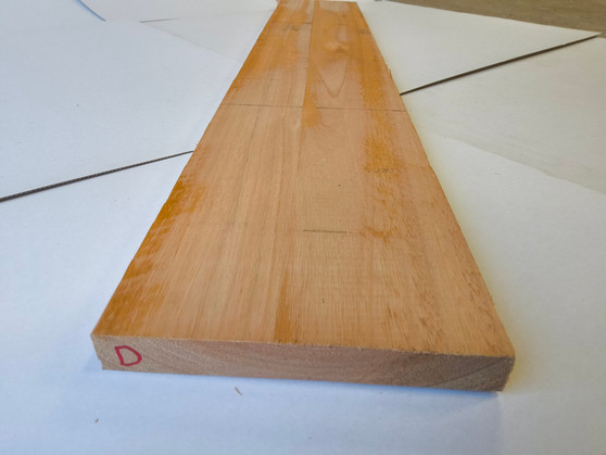Hardwood Timber Kiln Dried African Saligna Board /Plank * RARE *