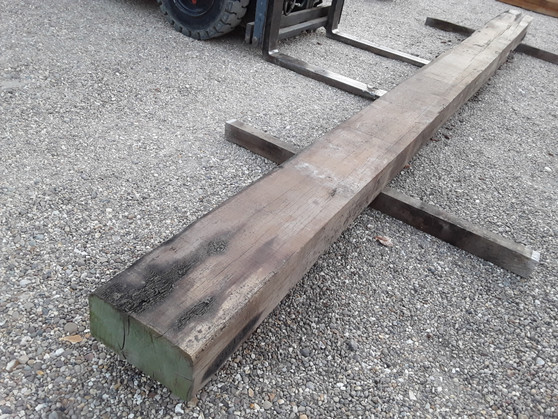 HARDWOOD SAWN AIR DRIED GREENHEART TIMBER BEAM / SLEEPER