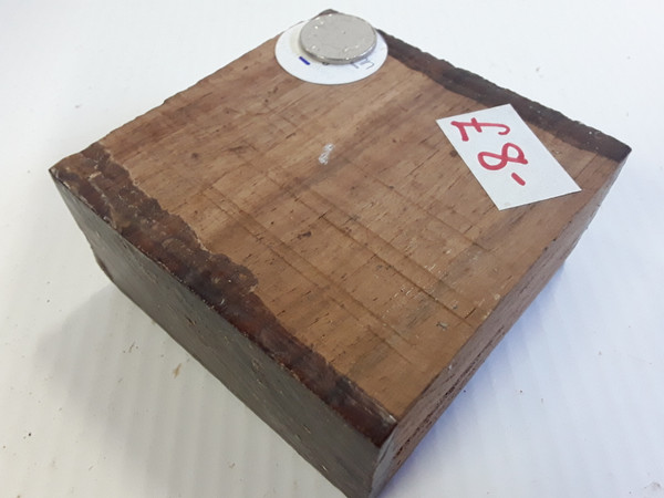HARDWOOD EXOTIC TIMBER KILN DRIED SAWN AFRICAN KIAAT WOODTURNING BLANK / SQUARE * RARE *