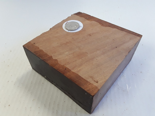 HARDWOOD KILN DRIED SAWN EXOTIC TIMBER CHAMFUTA WOODTURNING BLANK / SQUARE * RARE *