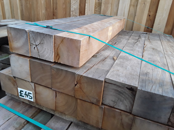 Hardwood Air Dried Rustic African Opepe Timber Beams / Posts