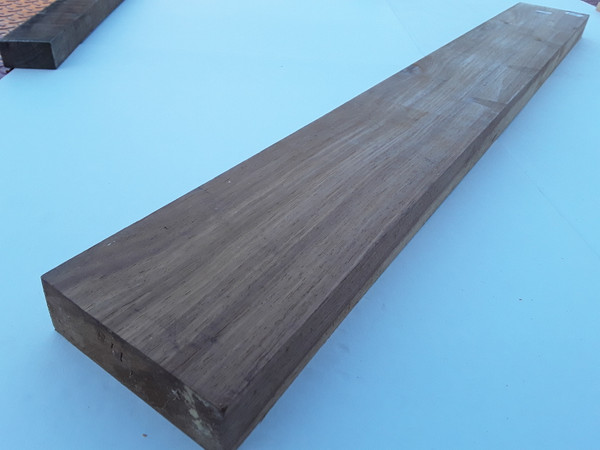 HARDWOOD KILN DRIED TIMBER PLANED AFRICAN KIAAT SLAB OFFCUT