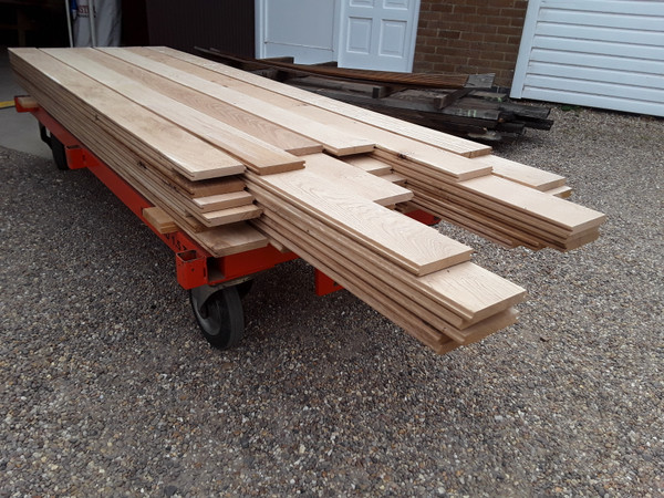 HARDWOOD KILN DRIED PLANED TONGUE & GROOVE OAK BOARDS