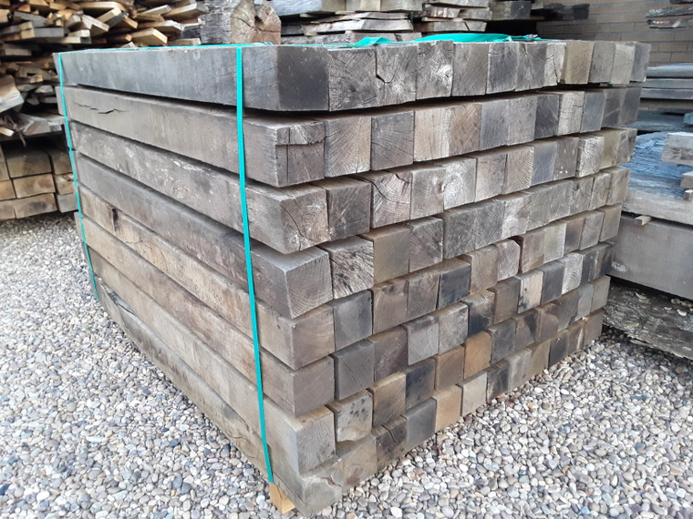 HARDWOOD SEASONED RUSTIC SAWN ENGLISH OAK POSTS