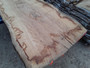 HARDWOOD TIMBER SAWN AIR DRIED WANEY EDGE / LIVE EDGE PIPPY ENGLISH OAK SLAB / TABLE TOP