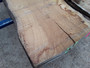 HARDWOOD AIR DRIED TIMBER WANEY EDGE / LIVE EDGE ENGLISH PIPPY OAK SLAB / TABLE TOP