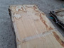 HARDWOOD AIR DRIED TIMBER WANEY EDGE / LIVE EDGE ENGLISH PIPPY OAK SLAB / TABLE TOP