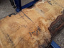 HARDWOOD TIMBER DRIED WANEY EDGE / LIVE EDGE BURR / PIPPY ENGLISH OAK SLAB / TABLE TOP