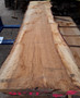 HARDWOOD WANEY EDGE / LIVE EDGE DRIED BROWN ENGLISH PIPPY OAK SLAB / TABLE TOP