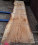 HARDWOOD SAWN WANEY EDGE / LIVE EDGE DRIED BROWN ENGLISH PIPPY OAK SLAB / TABLE TOP