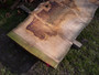 HARDWOOD AIR DRIED SAWN WANEY EDGE / LIVE EDGE TIMBER ENGLISH CHESTNUT SLAB / TABLE TOP