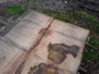 HARDWOOD SAWN AIR DRIED TIMBER WANEY EDGE / LIVE EDGE ENGLISH CHESTNUT SLAB / TABLE TOP