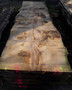 HARDWOOD SAWN DRIED TIMBER WANEY EDGE / LIVE EDGE ENGLISH CHESTNUT SLAB / TABLE TOP
