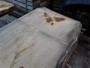 HARDWOOD AIR DRIED SAWN TIMBER WANEY EDGE / LIVE EDGE ENGLISH BURR OAK SLAB / TABLE TOP