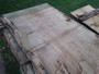 HARDWOOD DRIED WANEY EDGE / LIVE EDGE ENGLISH PIPPY BROWN OAK SLAB / TABLE TOP