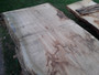 HARDWOOD DRIED SAWN WANEY EDGE / LIVE EDGE ENGLISH PIPPY BROWN OAK SLAB / TABLE TOP